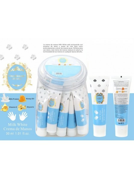 CREMA DE MANOS Biancolate MILK WHITE 30ML
