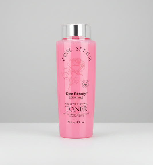Tonico Facial Agua de Rosas Hidratante Reparador - Kiss Beauty