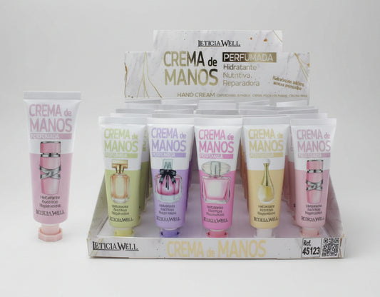 Crema de Manos Perfume - Leticia Well