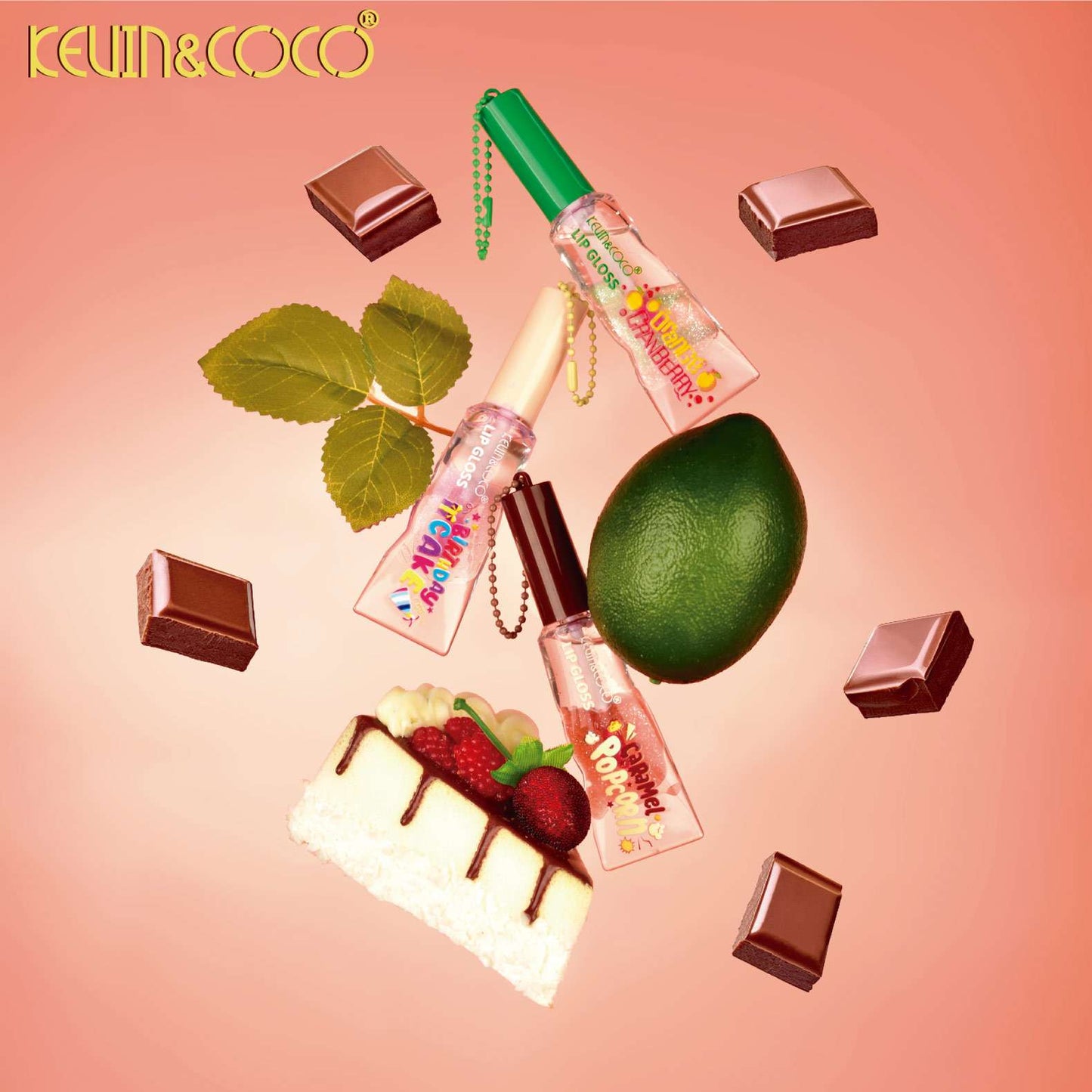 Brillo de Labios Llavero - Kevin&Coco