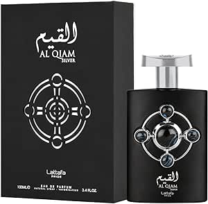 Al Qiam Silver Lattafa Pride Eau de Parfum - Perfume para hombre (100 ml)