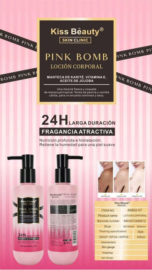 Loción Corporal Perfumada Pink Bomb (Victoria Secre)- Kiss Beauty