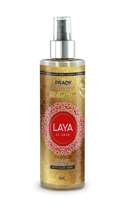 BRUMA GLITTER PARA CUERPO Y PELO LAYA AL ARAB - PRADY