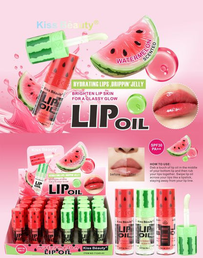 Aceite Labial Sandía – Efecto Volumen, SPF 30 PA++