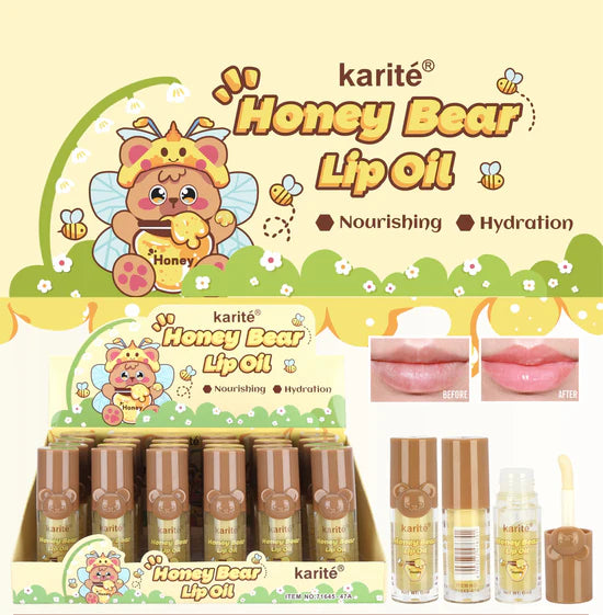 Aceite Labial Miel Nutritivo - Honey Bear