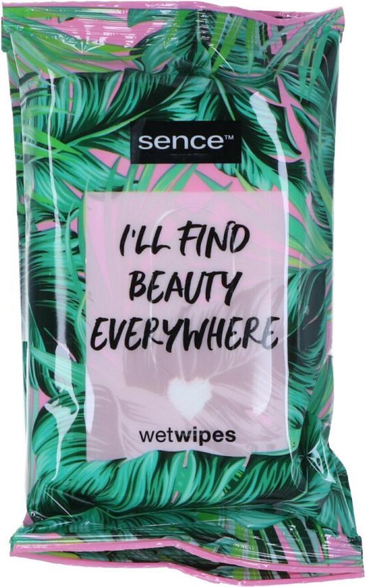 Set de 2 paquetes de 15 toallitas I'll Find Beauty Everywhere - Sence