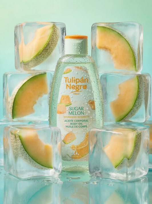 Aceite Corporal Sugar Melon Tulipán Negro 200 ml