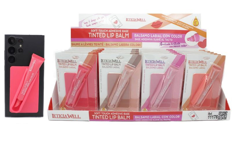 BALSAMO LABIAL CON COLOR+SOPORTE MOVIL - Leticia Well