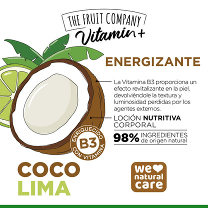 Loción Corporal Coco-Lima Vitamin+ 200 ml - The Fruit Company