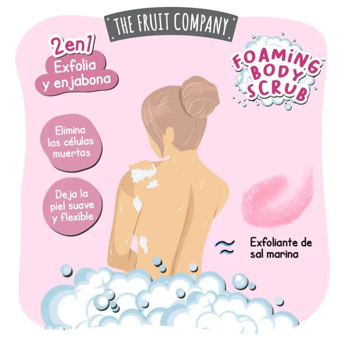 EXFOLIANTE CORPORAL 2en1 FRESA - The Fruit Company