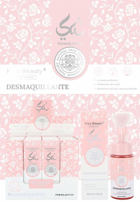 Limpiador facial desmaquillante espuma YARA