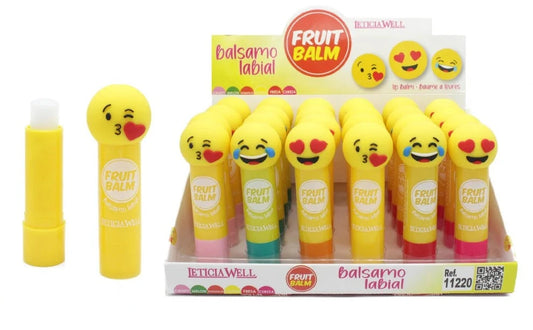 BÁLSAMO LABIAL EMOJIS - LETICIA WELL