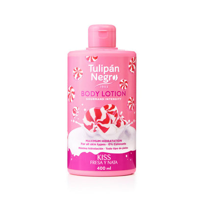 Loción corporal Fresa y Nata 400 ml - Tulipán Negro