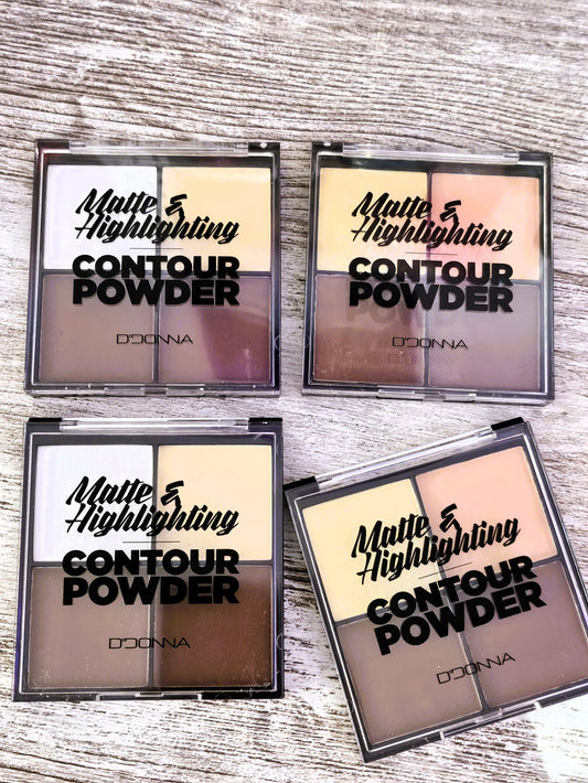 PALETA DE CONTORNO MATTE Y HIGHLIGHTING - DDONNA