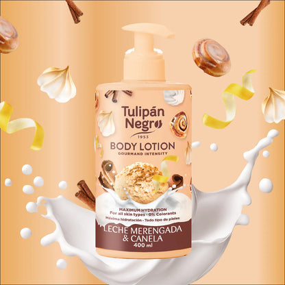 Body Lotion Tulipán Negro Leche Merengada & Canela  400 ml