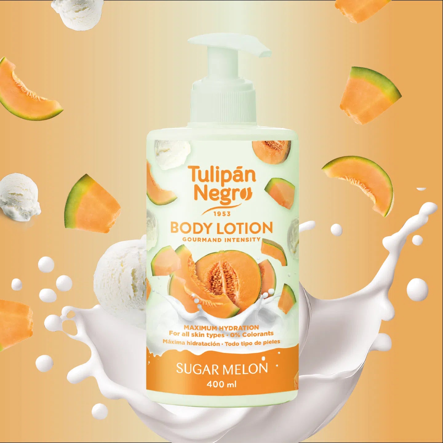 Body Lotion Tulipán Negro Sugar Melon 400 ml