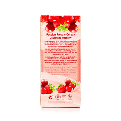 Agua de Colonia Passion Fresa y Cereza 50 ml - Tulipán Negro