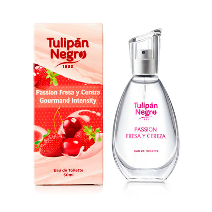 Agua de Colonia Passion Fresa y Cereza 50 ml - Tulipán Negro