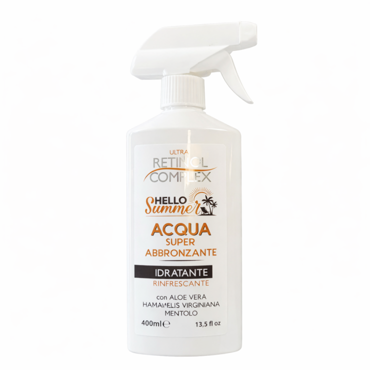 Agua Bronceadora Hello Summer – Ultra Retinol Complex