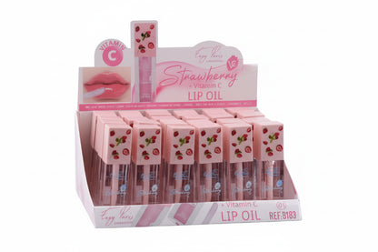 Aceite Labial FRESA + Vitamina C