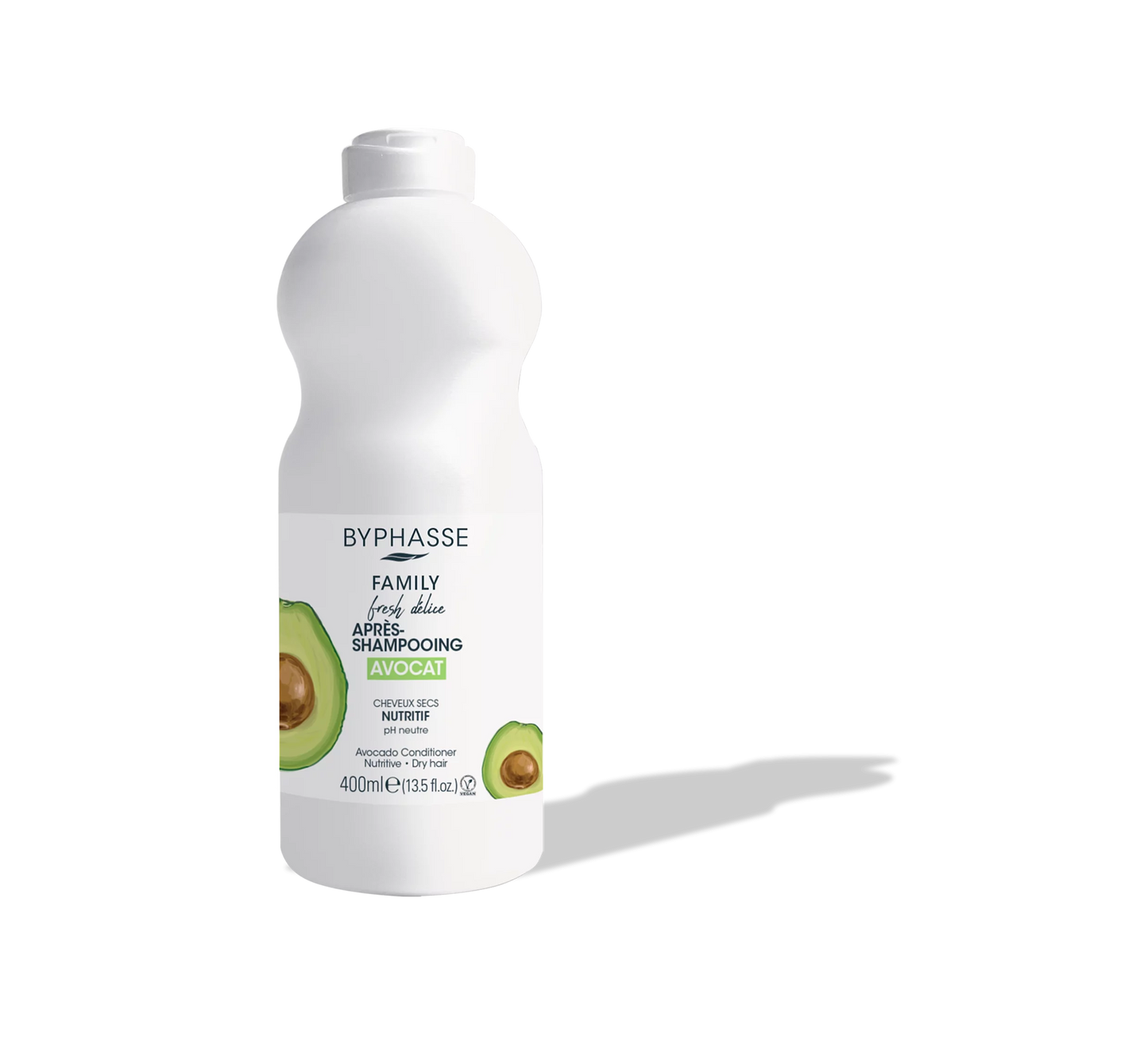 ACONDICIONADOR CABELLO SECO AGUACATE FAMILY FRESH DÉLICE 400ML - BYPHASSE