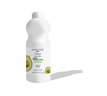 ACONDICIONADOR CABELLO SECO AGUACATE FAMILY FRESH DÉLICE 400ML - BYPHASSE