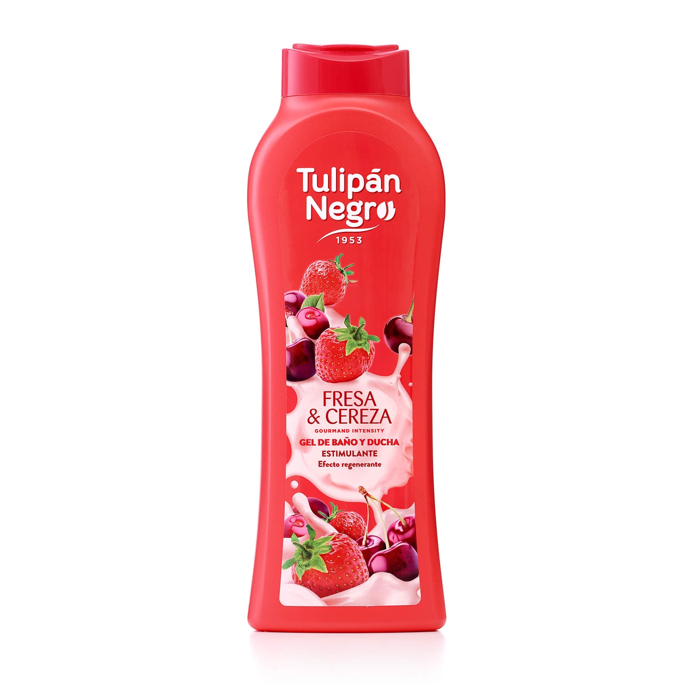 Gel de baño Tulipán Negro Fresa y Cereza 650 ml