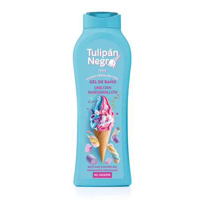 Gel de Baño Tulipán Negro Nubes Unicornio 650 ML