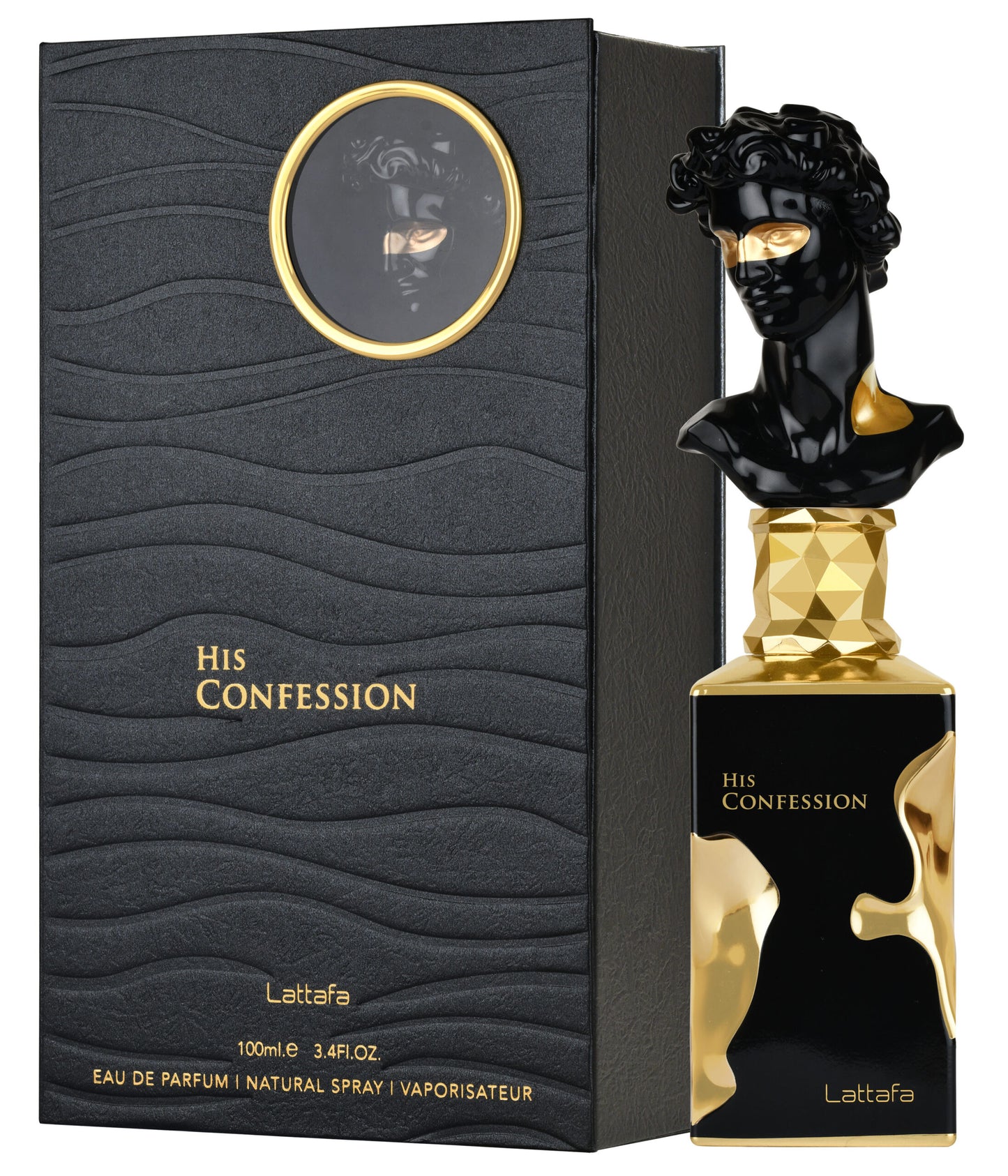 His Confession Lattafa 100ml Para Hombre