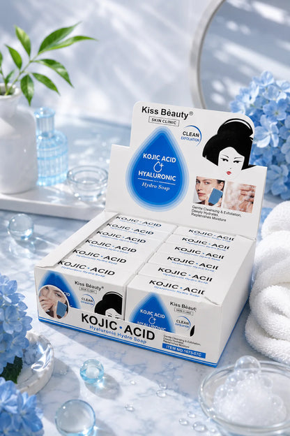 Pastilla jabón hyaluronic Acid Kojic Koreano