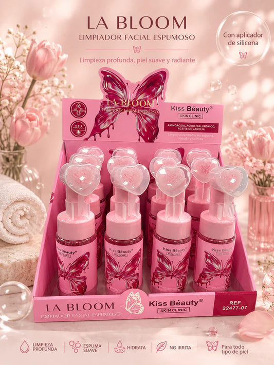 Limpiador facial Mouse INSPO LA BOMBA - La Bloom - Kiss Beauty