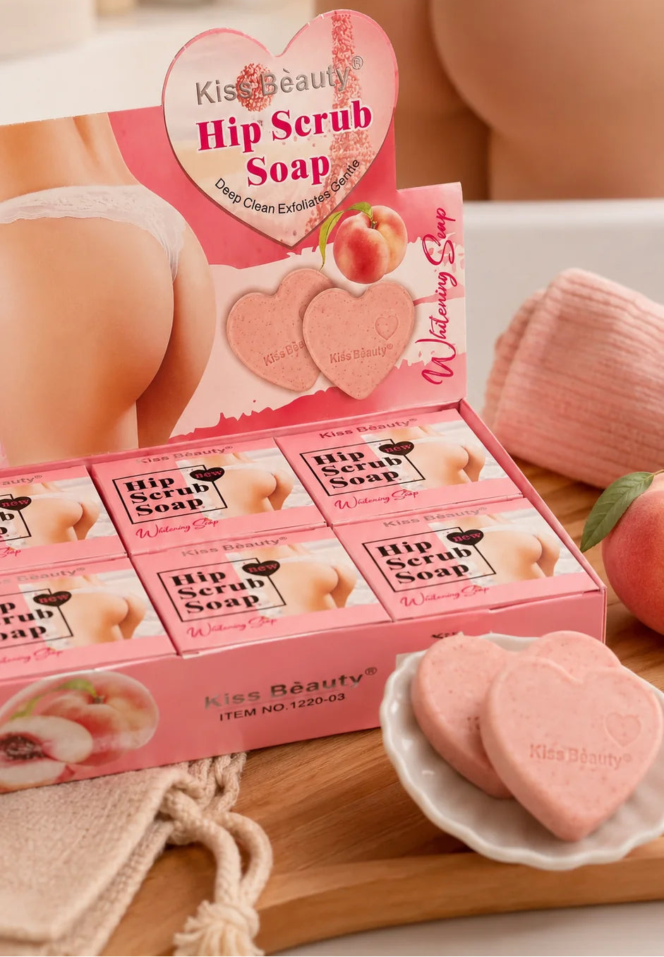 Exfoliante para nalgas y ingles