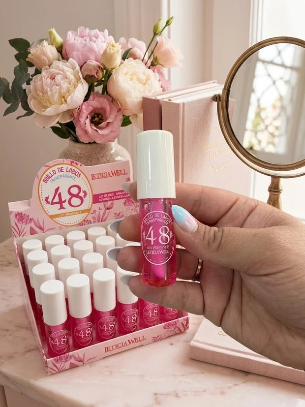 Lipgloss vitamina E Nº48 - Leticia Well
