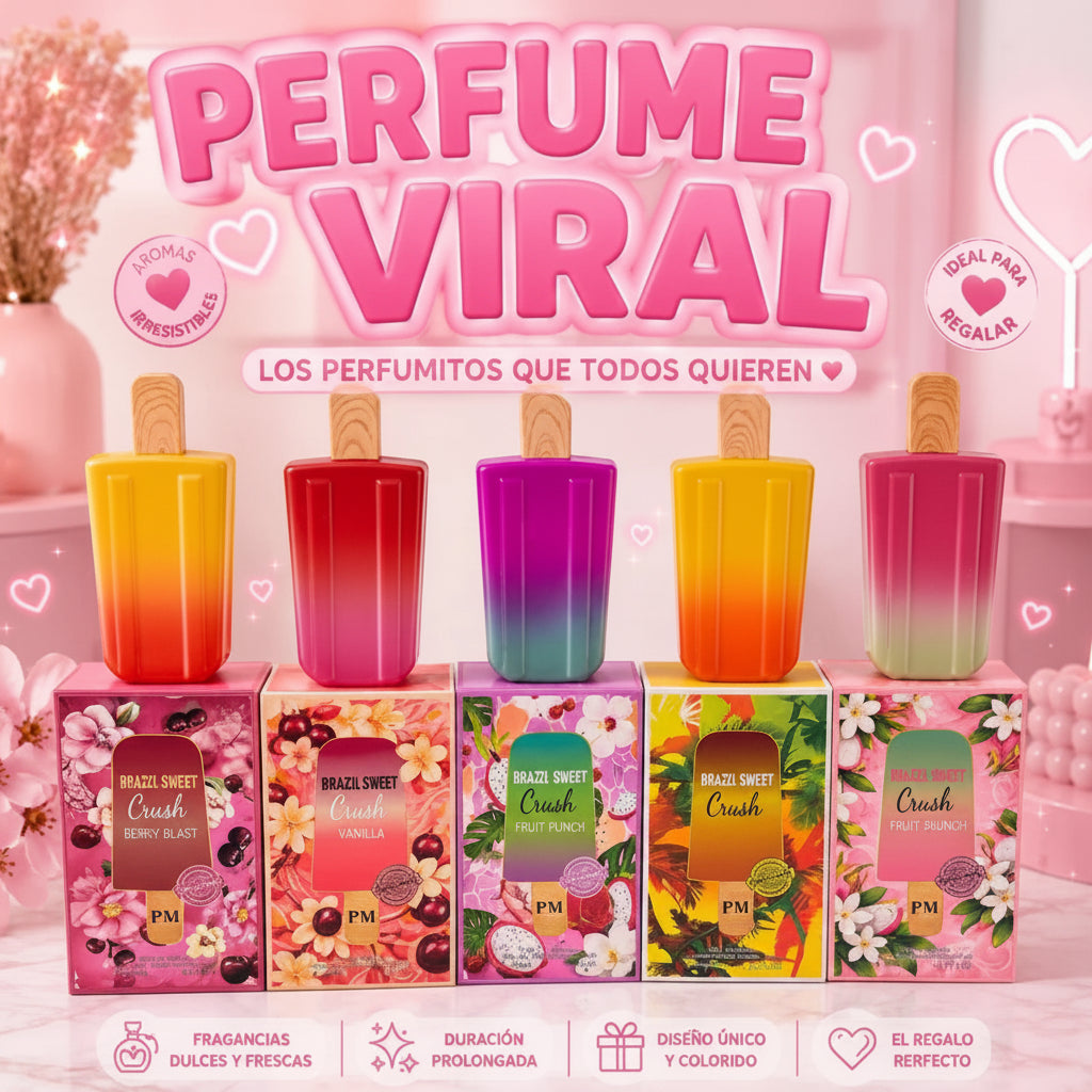 Brazil Sweet Crush Eau de Parfum 100 ml | Perfume Helado Frutal y Dulce
