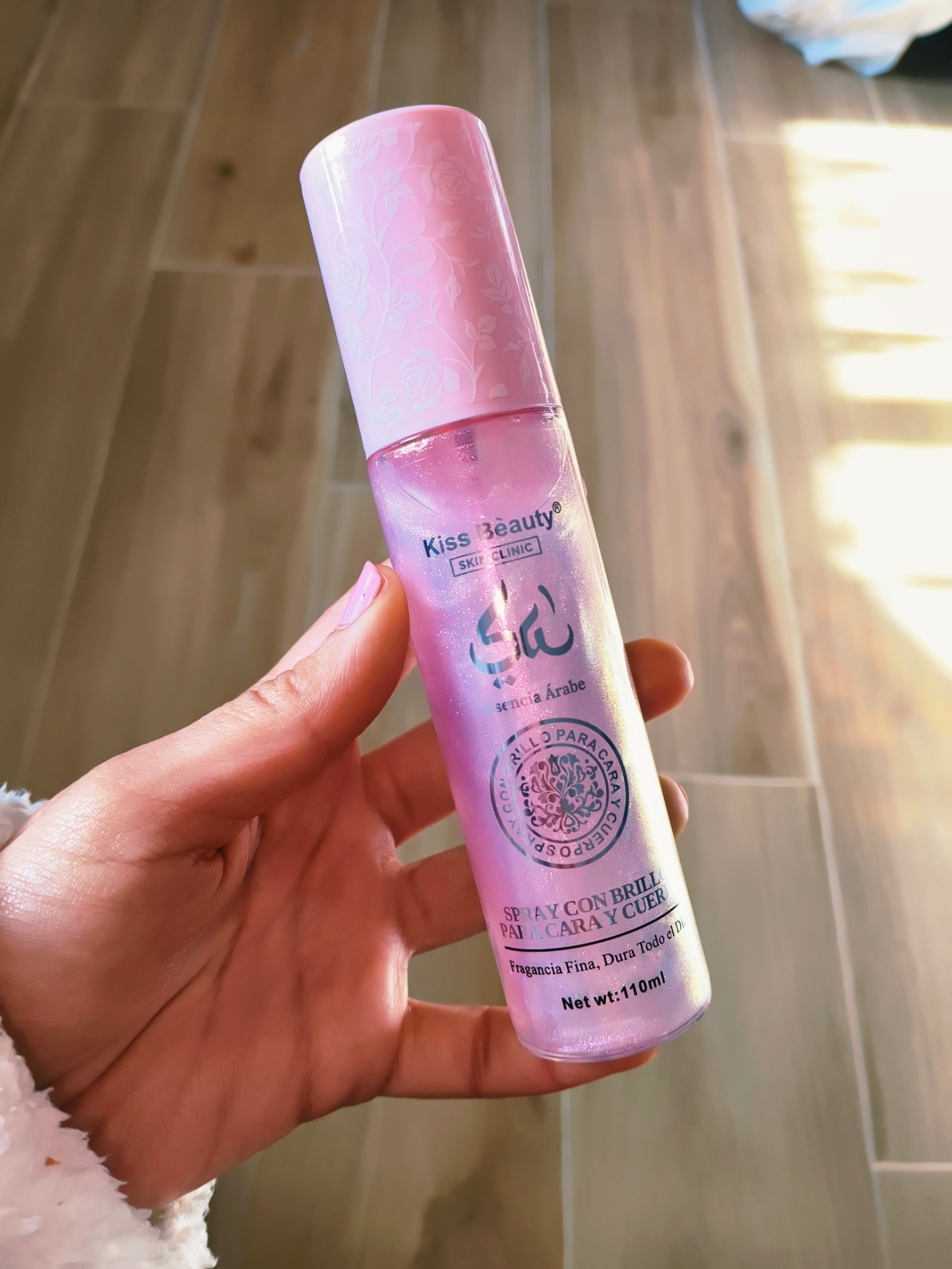 Spray Brillo Cara y Cuerpo Yara 110ml