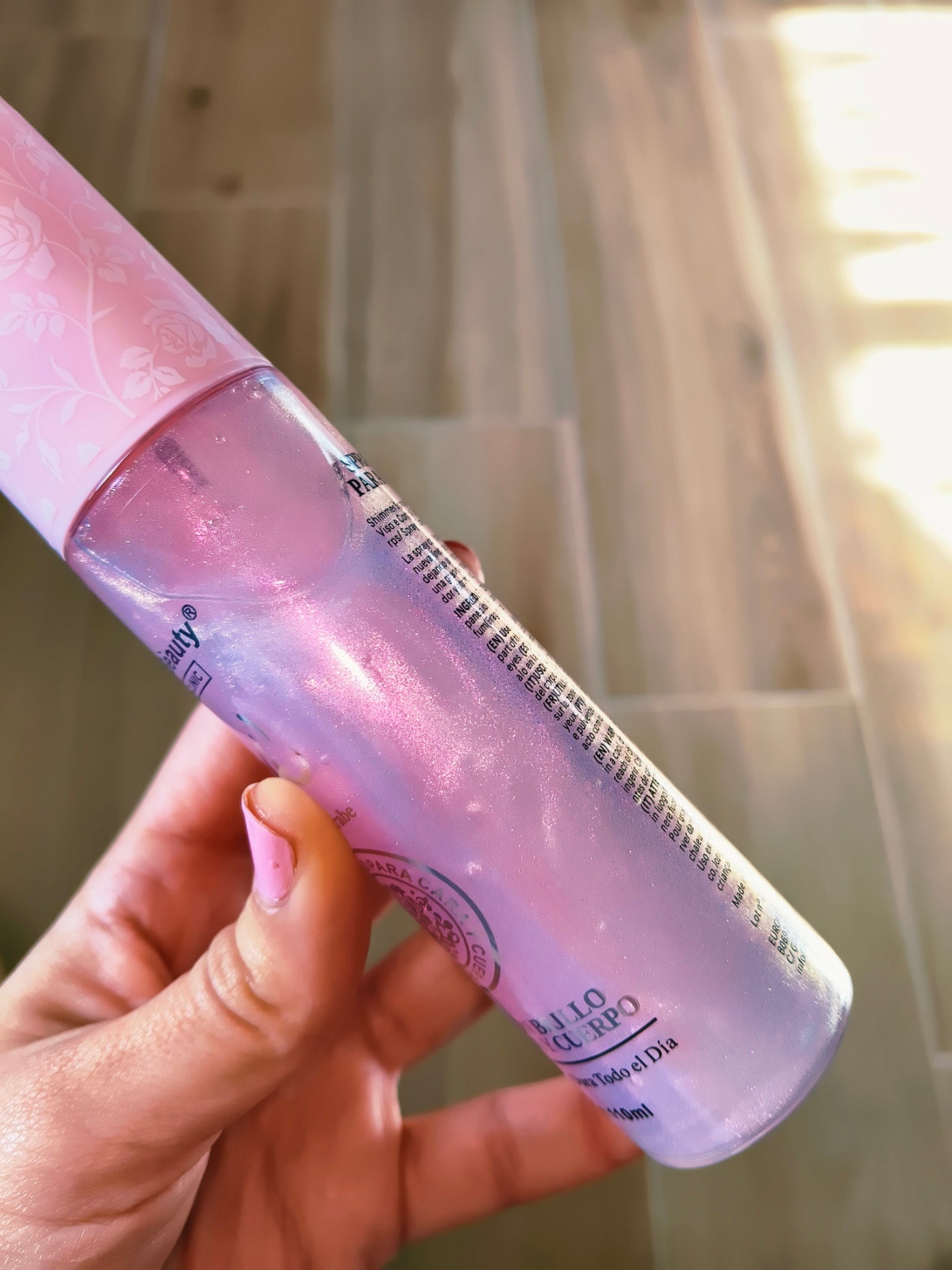 Spray Brillo Cara y Cuerpo Yara 110ml