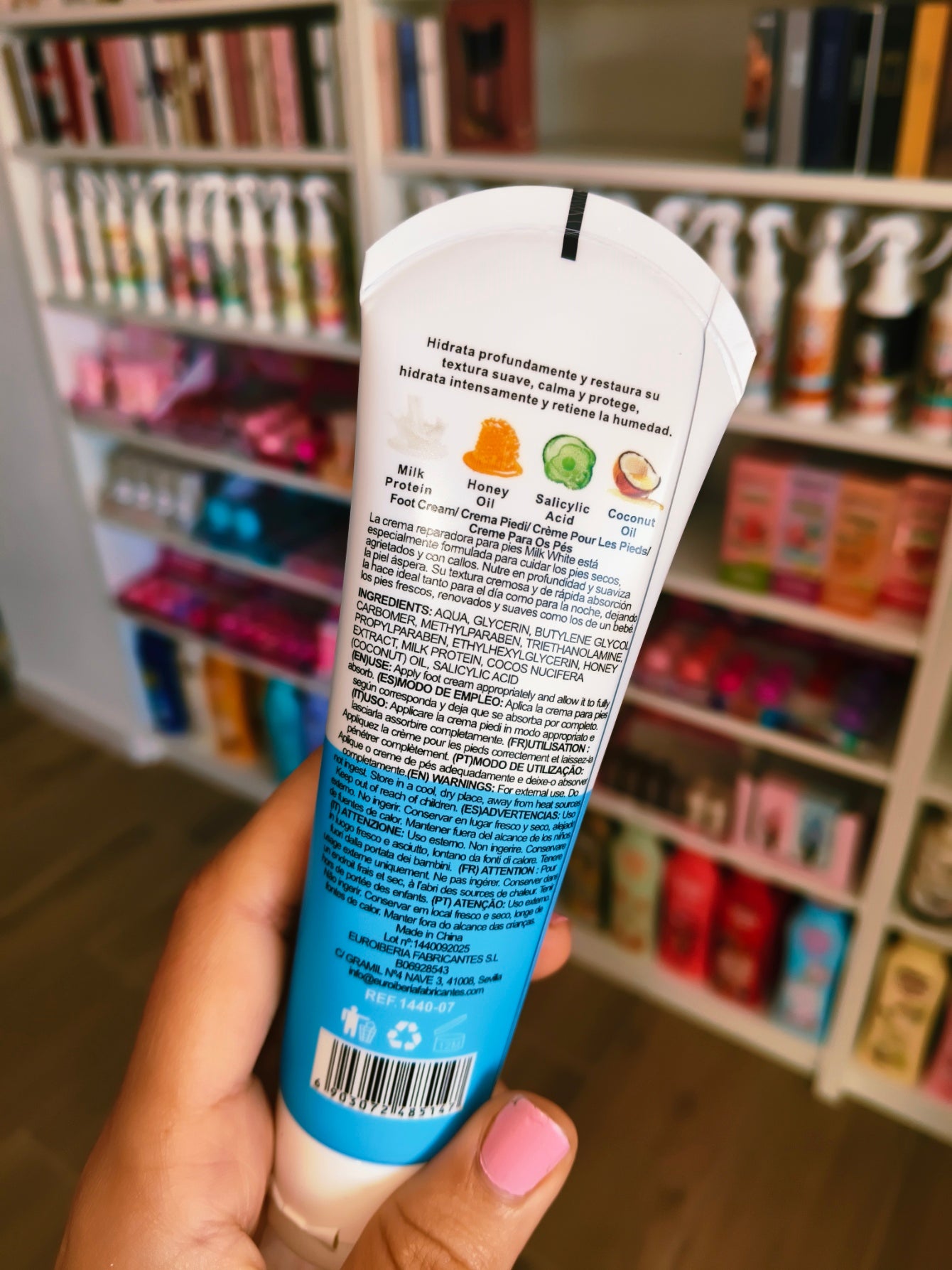 Crema Reparadora Para Pies Biancolate