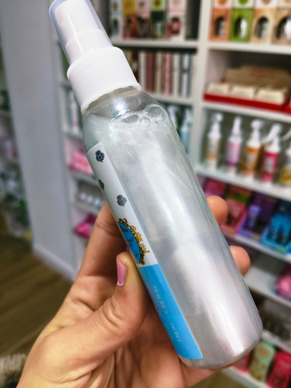 Bruma Spray con brillos Biancolate MILK WHITE 130ML