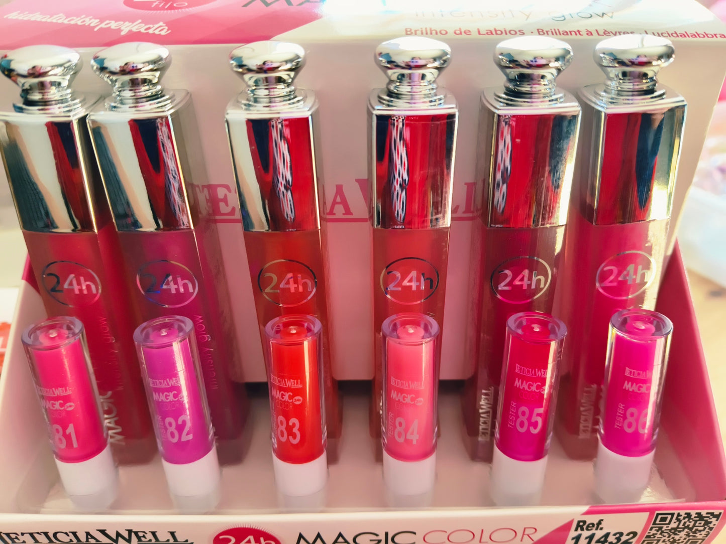 LipGloss Magic Color Intensity Glow - Leticia Well