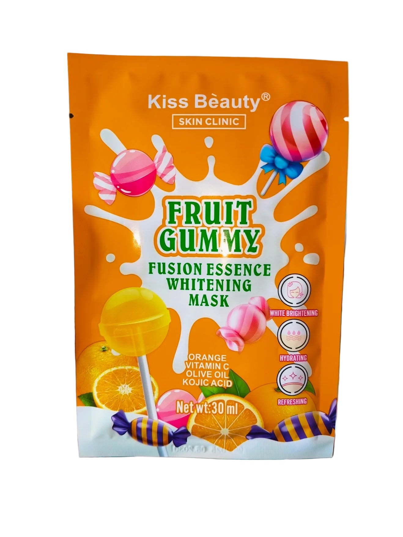 Mascarilla Facial Blanqueante Gomitas de fruta