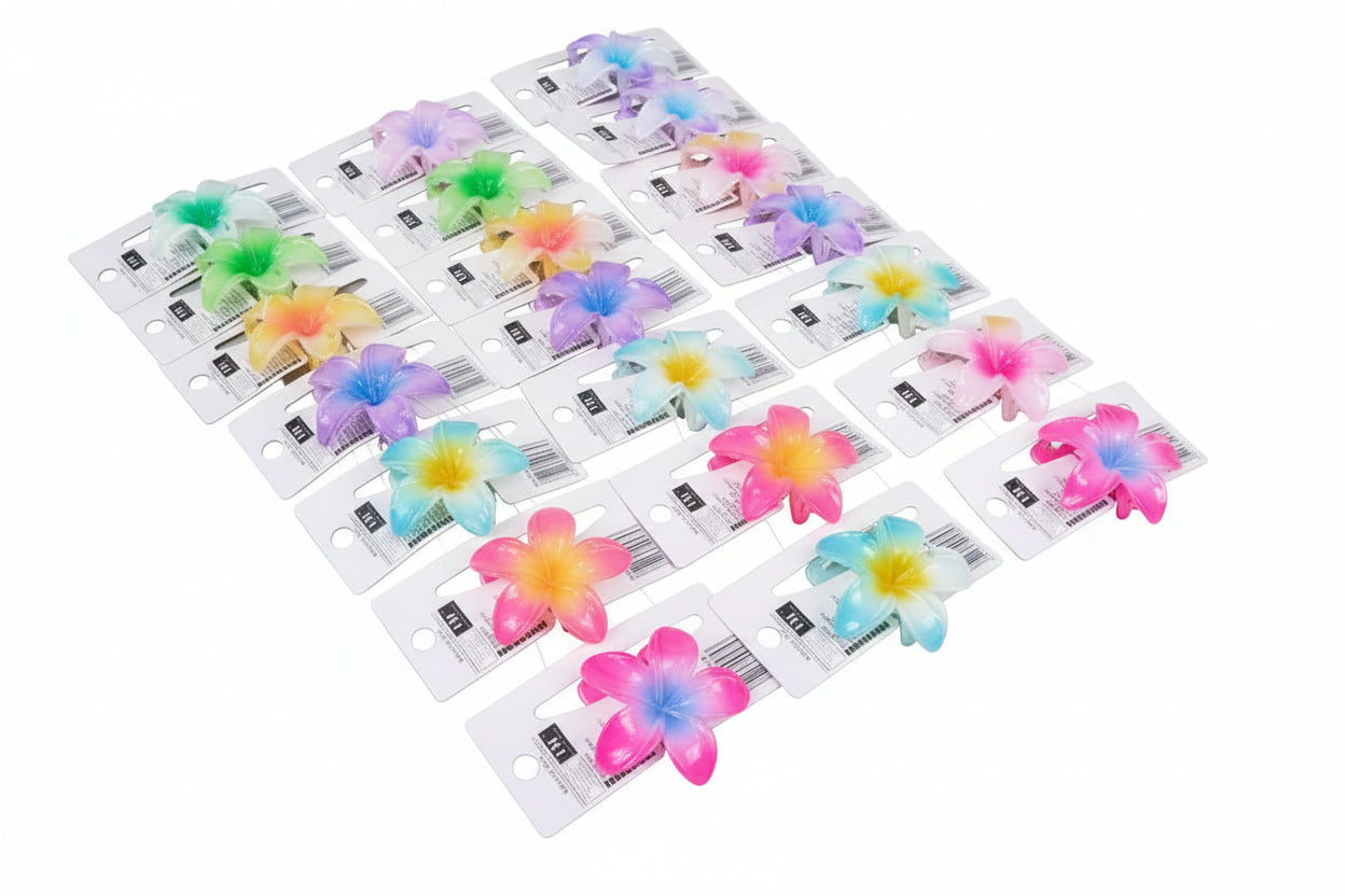 Pinza Pelo Flor Hawaiana