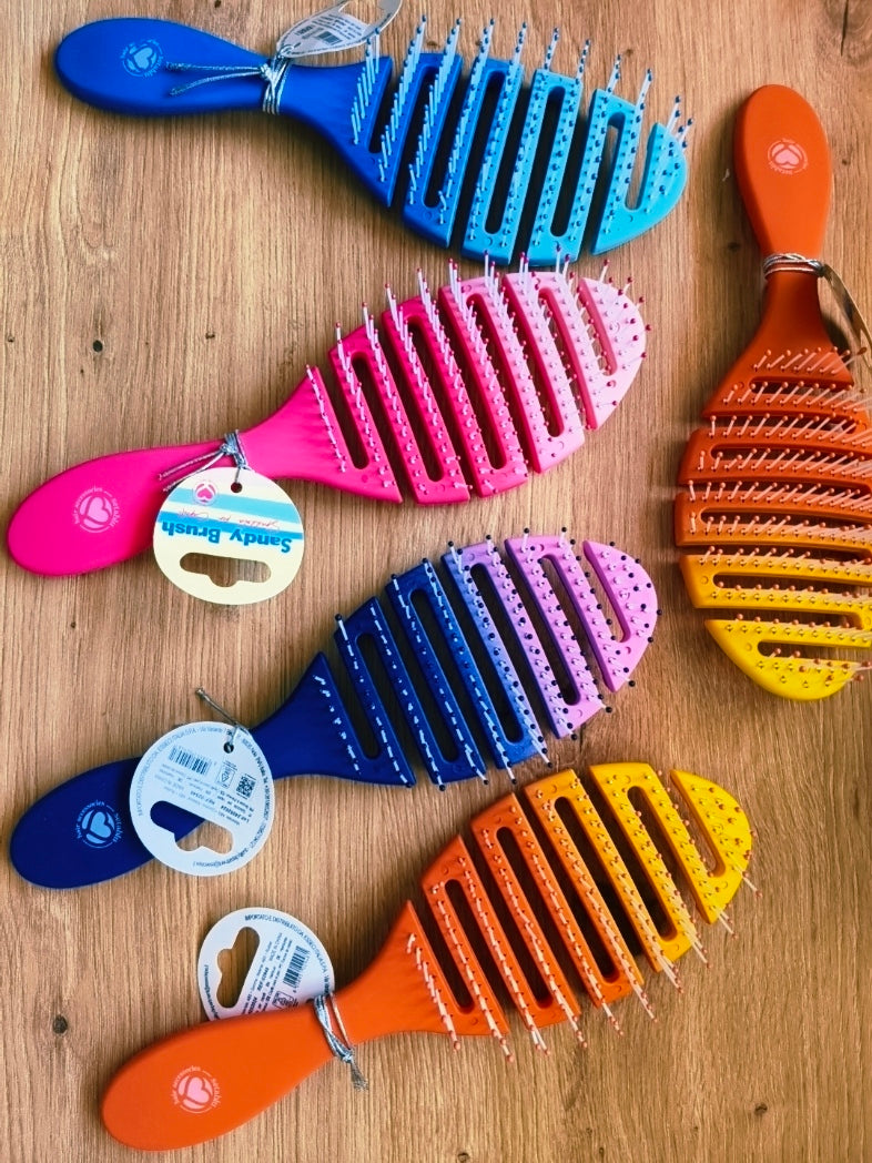 CEPILLO ANTI TIRONES Masaje Zig Zag