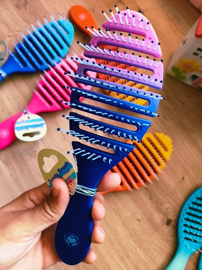CEPILLO ANTI TIRONES Masaje Zig Zag
