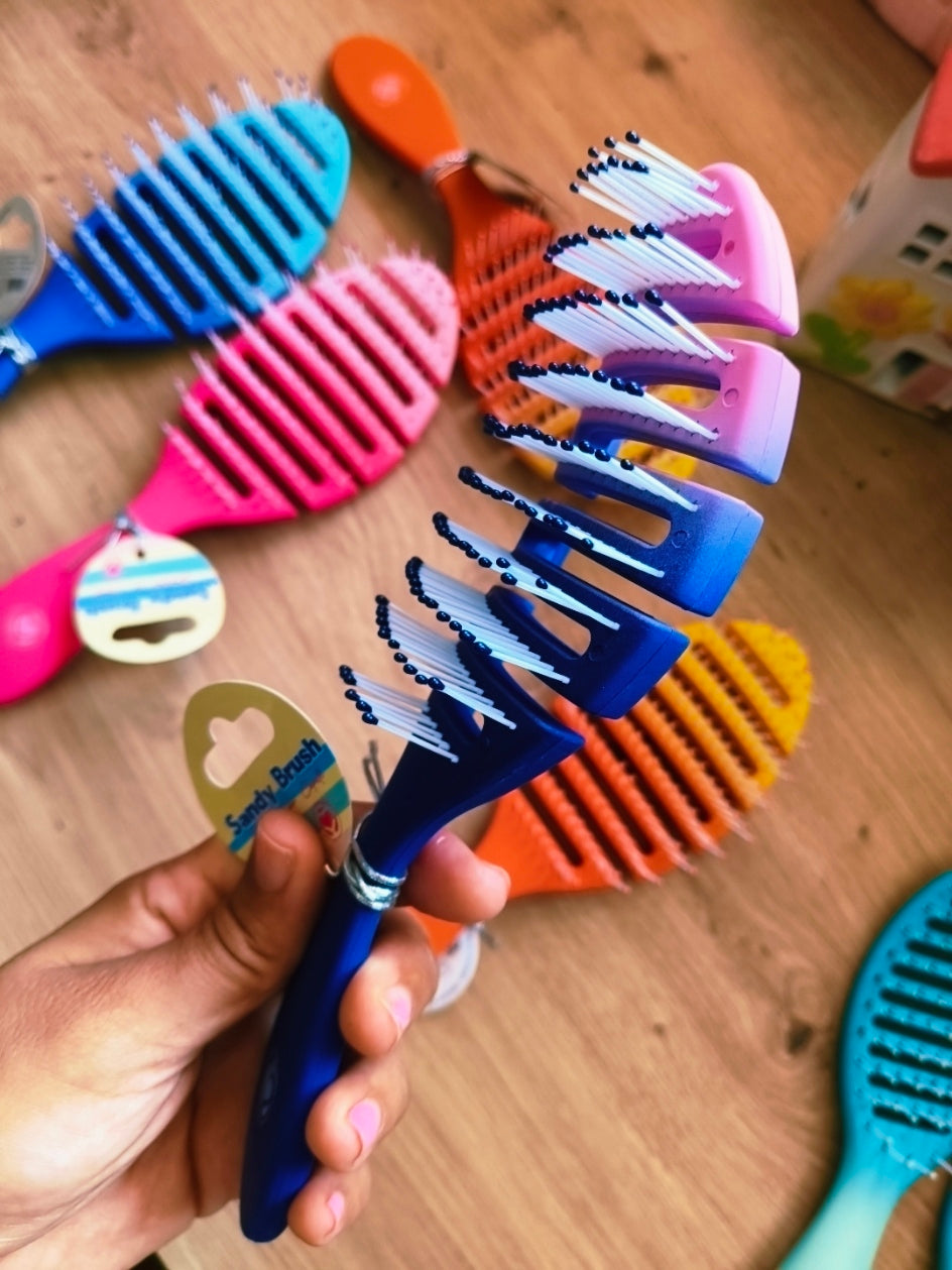 CEPILLO ANTI TIRONES Masaje Zig Zag