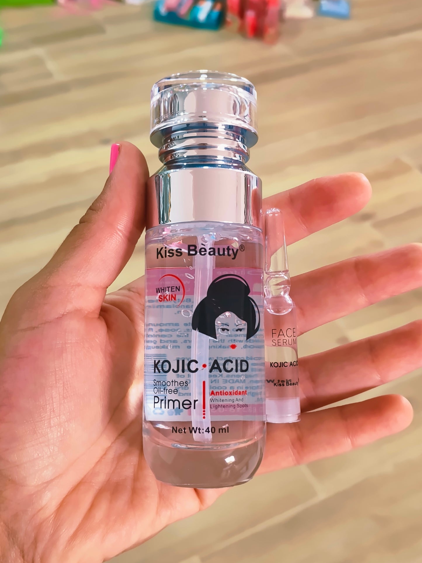 Serum facial / Primer Koreano Kojic Acid 40ml+3ml
