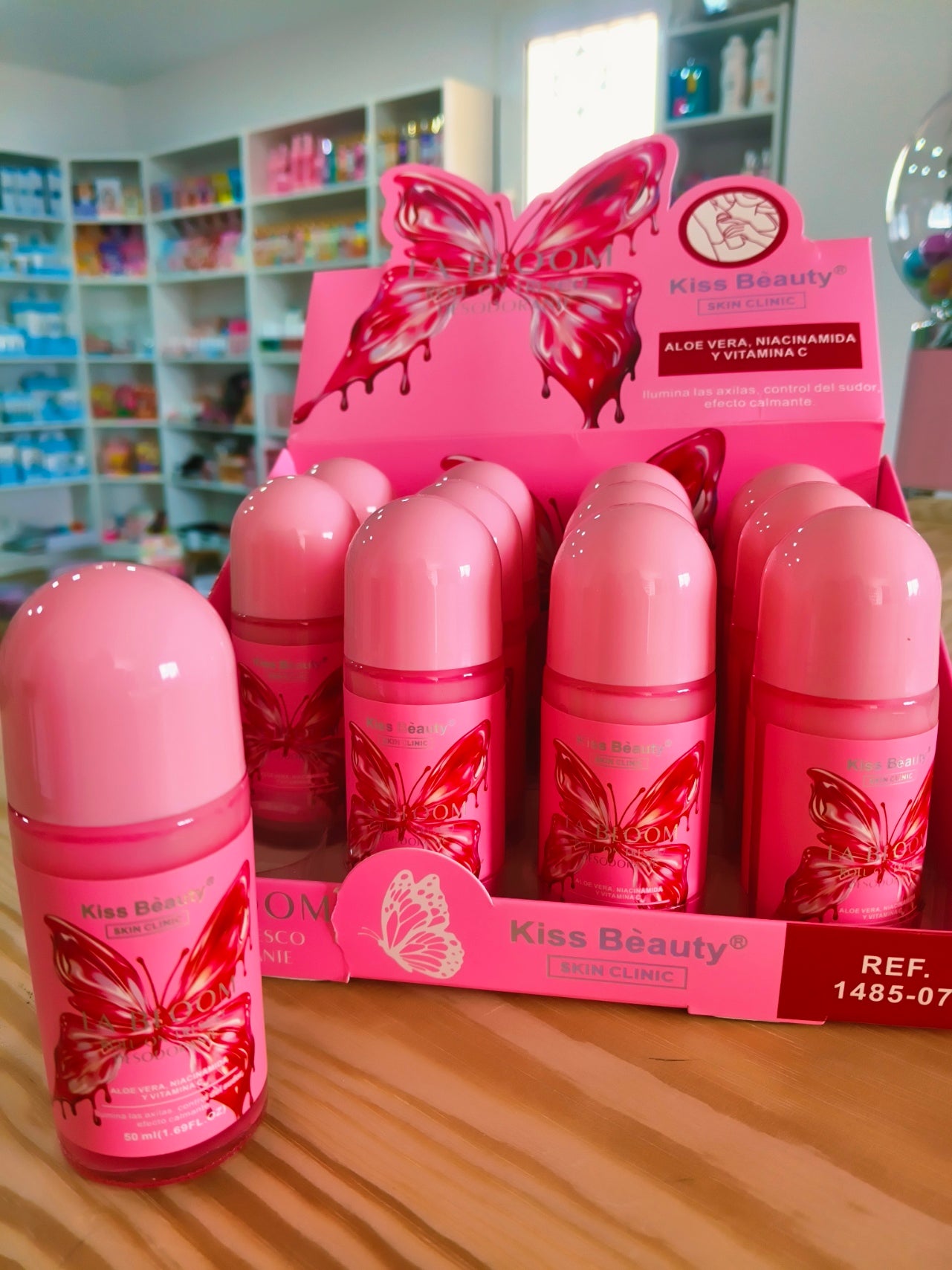 Desodorante Roll-on La Bomba Antitranspirante Perfumado La Bloom 72H - Kiss Beauty