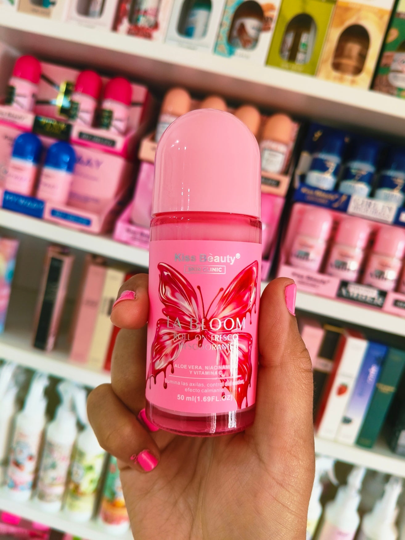 Desodorante Roll-on La Bomba Antitranspirante Perfumado La Bloom 72H - Kiss Beauty