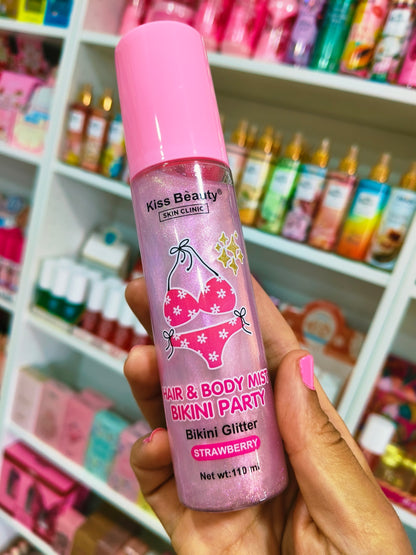 Body & Hair Body Mist Bruma para Pelo y Cuerpo con Brillo