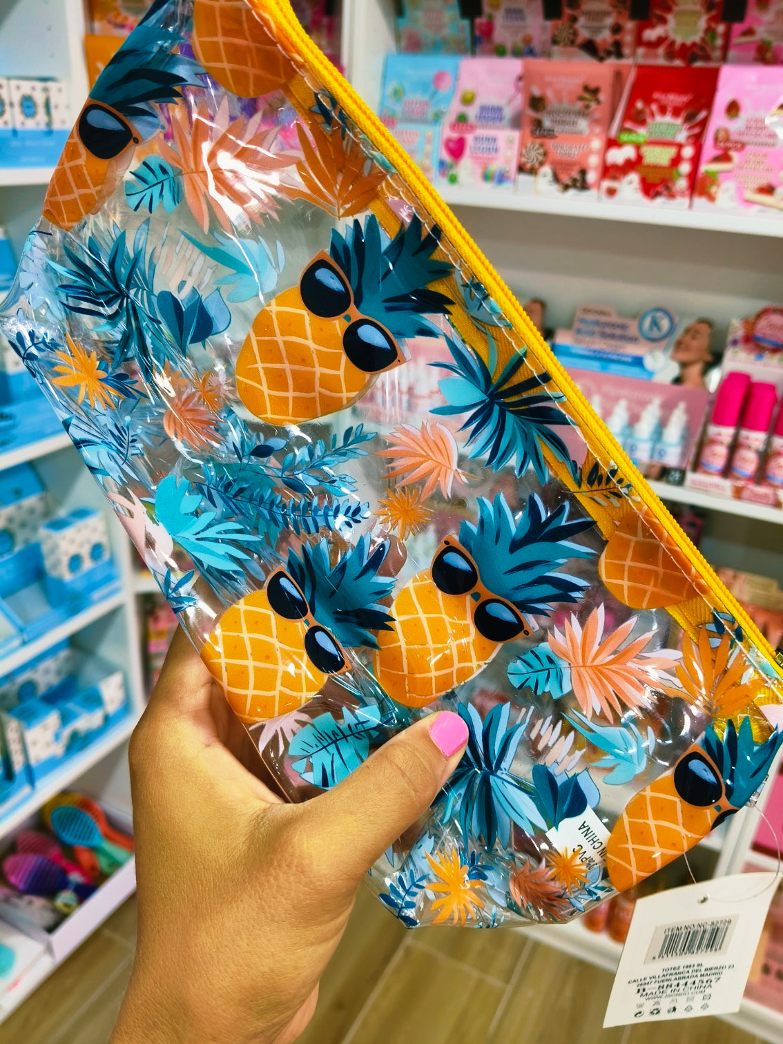 Neceser Frutas Transparente