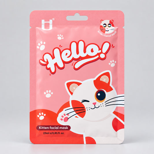 Macarilla Facial Gatito